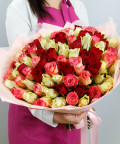 Фото Букет из 101 розы  - 2
