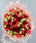 Фото Букет из 101 розы  - 3