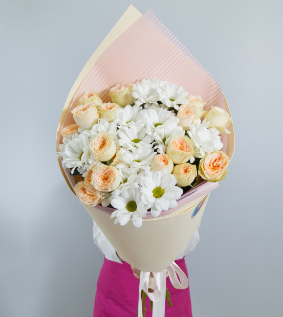 Фото Букет "Нежное послание" - 3